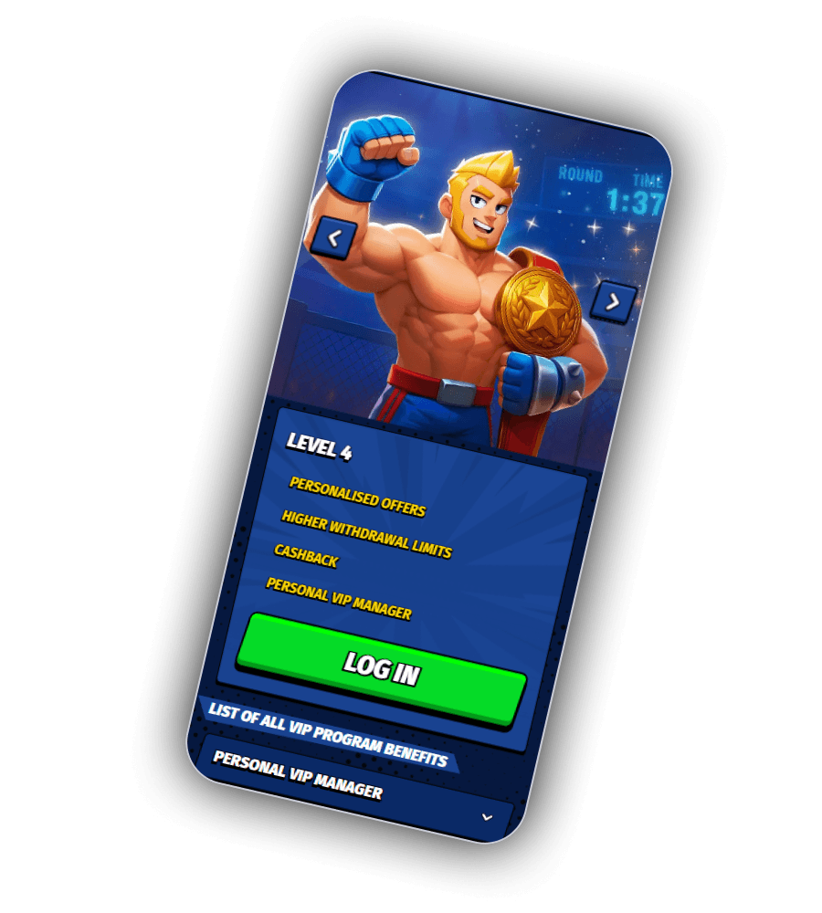 BigClash Casino VIP levels screen showing tier benefits