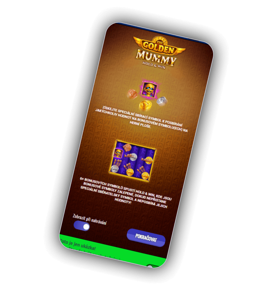 Kasino BigClash v mobilním prohlížeči s otevřeným automatem
